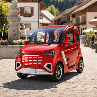 Arosa LEV Kabinenroller, unterwegs in der Schweiz