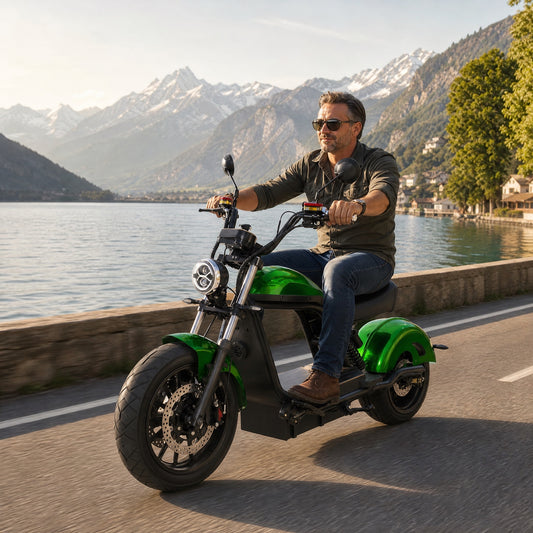 Premium Chopper 6.0 E-Chopper, unterwegs in der Schweiz