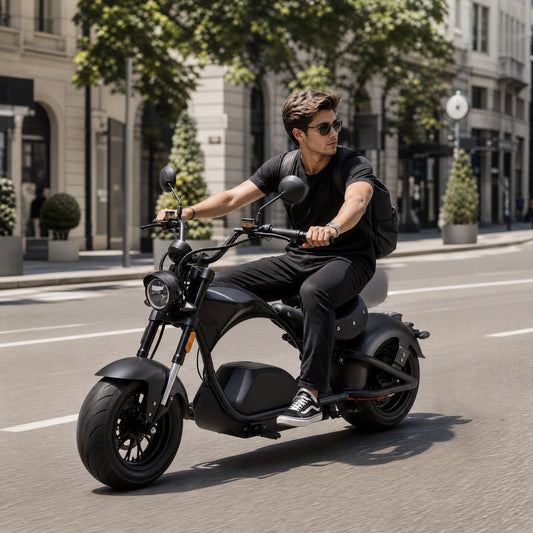 E-Chopper Superblade 1.0, unterwegs in der Schweiz