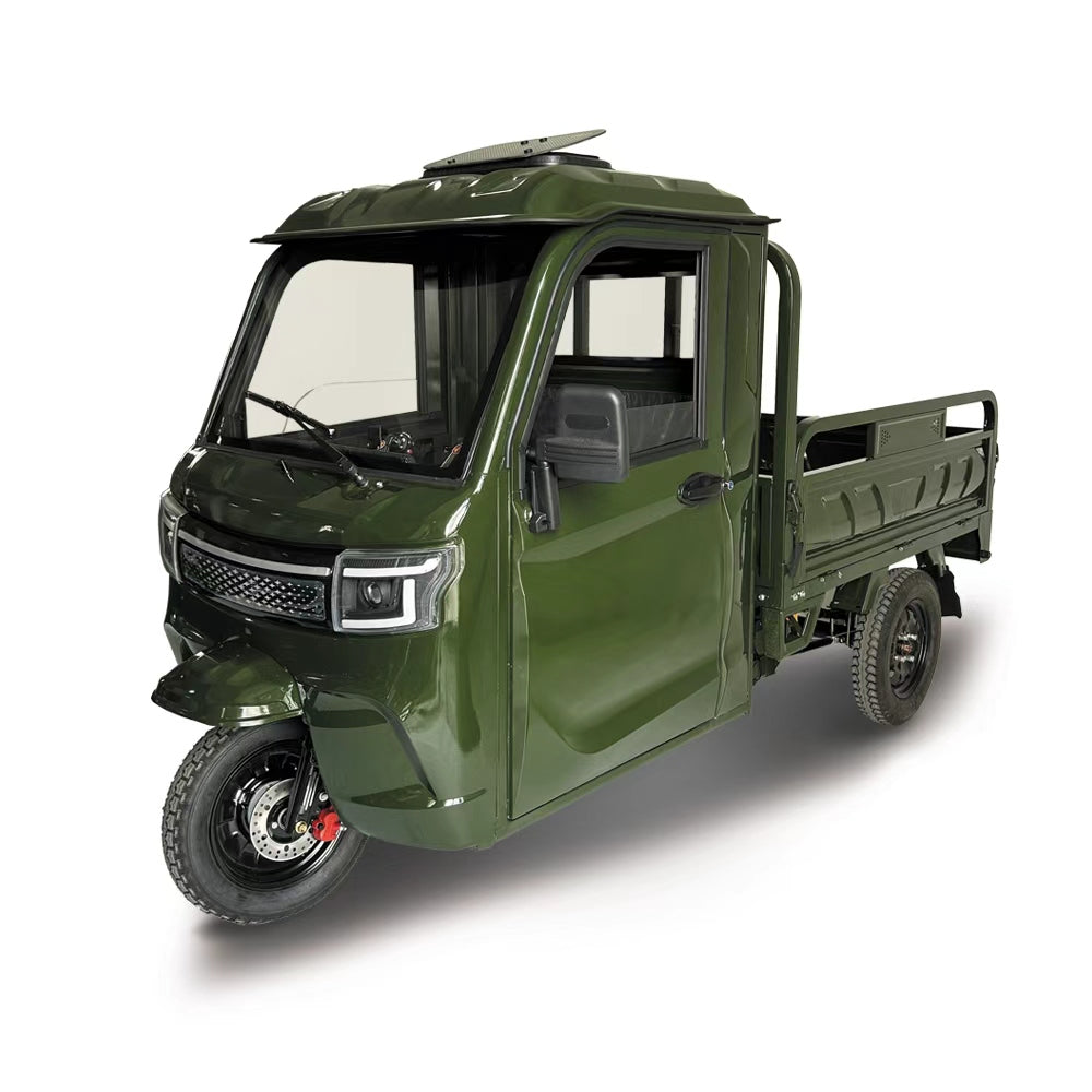 Cargo Hopper Elektro-Dreirad mit Kippmulde und Kabine