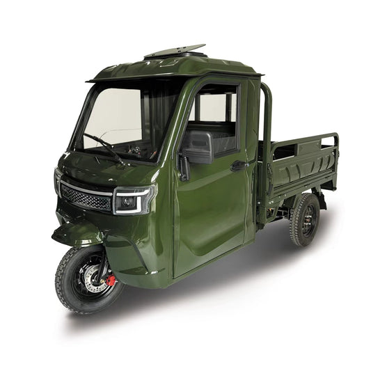 Cargo Hopper Elektro-Dreirad mit Kippmulde und Kabine
