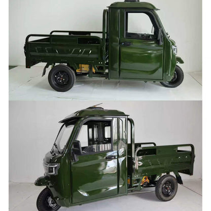 Cargo Hopper Elektro-Dreirad mit Kippmulde und Kabine