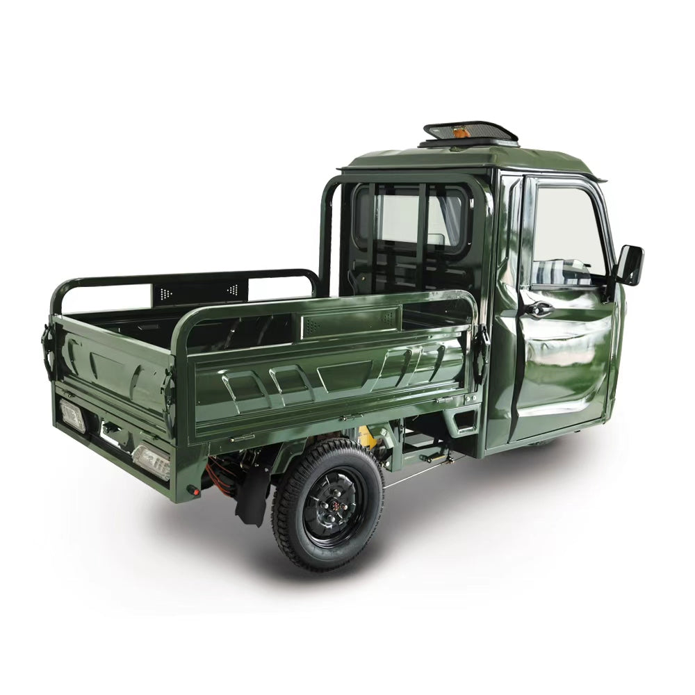 Cargo Hopper Elektro-Dreirad mit Kippmulde und Kabine