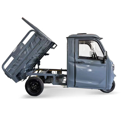 Cargo Hopper Elektro-Dreirad mit Kippmulde und Kabine